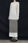 SWAYING 24 Autumn and Winter Wool Blended One-shoulder Lamb Leg Sleeve Top SW-SW24AW1T14-MX SW-SW24AW1T13 Beixing